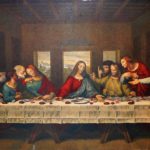 The bread and wine of the last supper